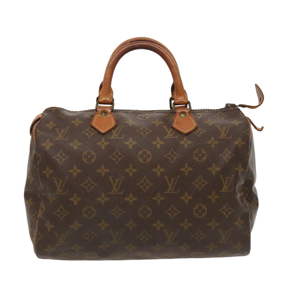 LOUIS VUITTON Monogram Speedy 30 Hand Bag Vintage M41526 LV Auth 93468 - Picture 13 of 16